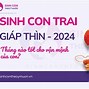 Sinh Con Trai Năm 2024 Vào Tháng Nào Đẹp