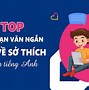 Viết Về Sở Thích Của Bạn Bằng Tiếng Anh